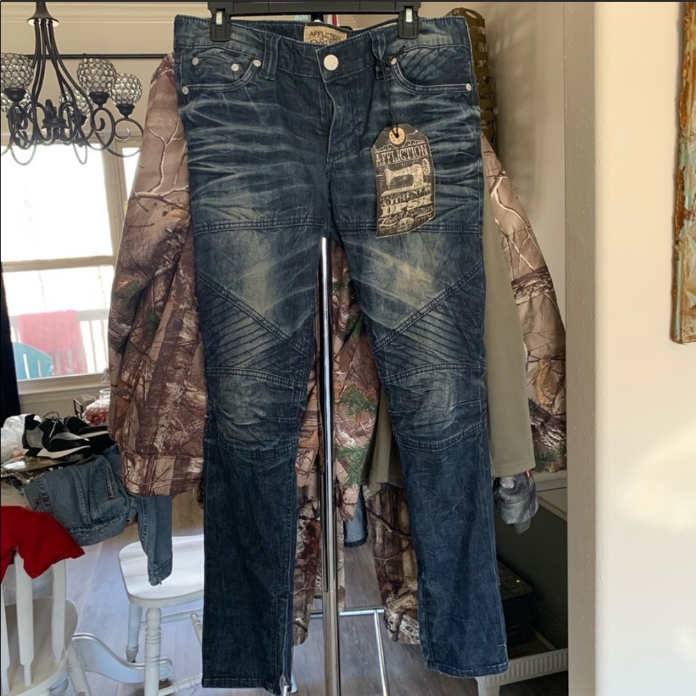 Affliction Moto jeans